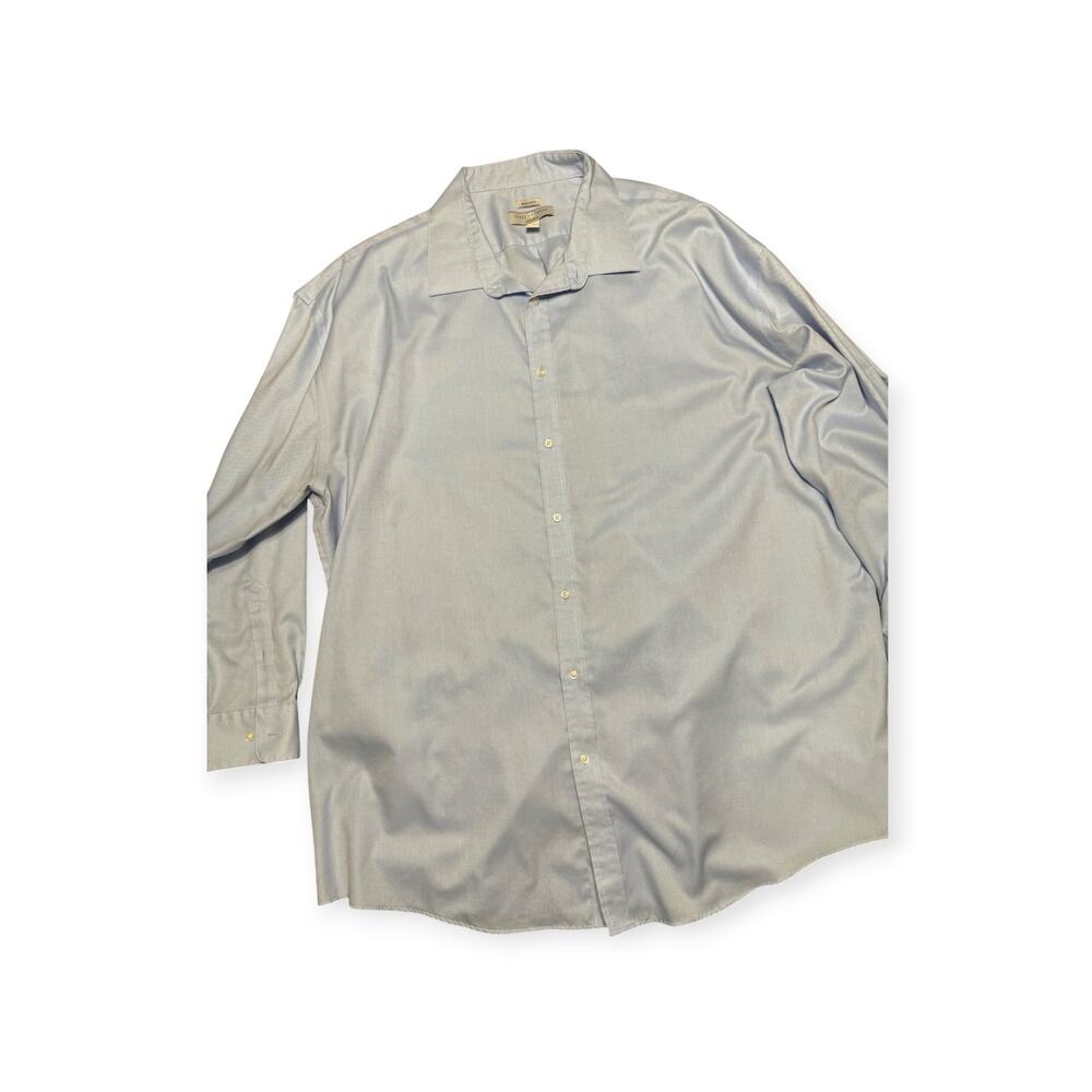Joseph Abboud Dress Shirt Size 20 Blue
